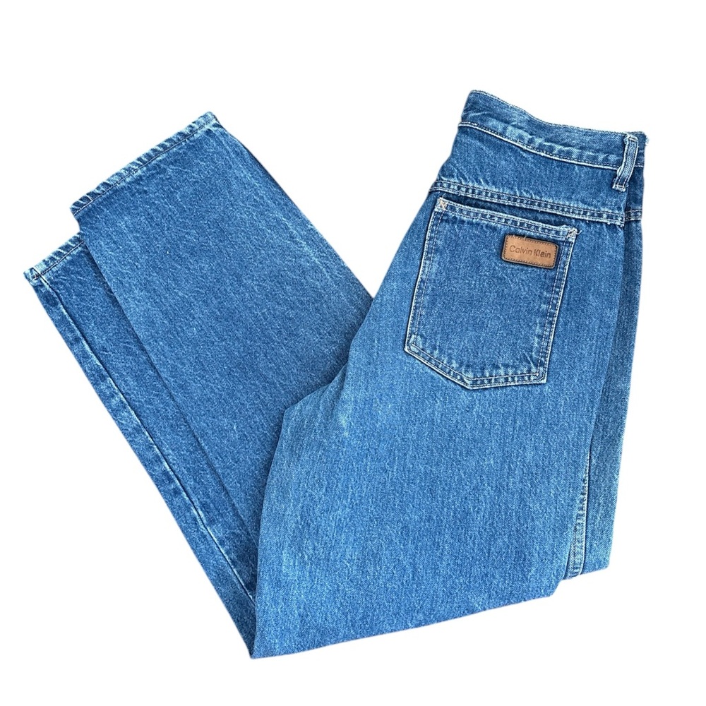 VTG 90s Calvin Klein Mom Jeans - Made in USA - size 12 large or medium